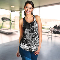 Hawaii Polynesian Women Racerback Tank Wild Hammerhead Sharks LT13 - Wonder Print Shop