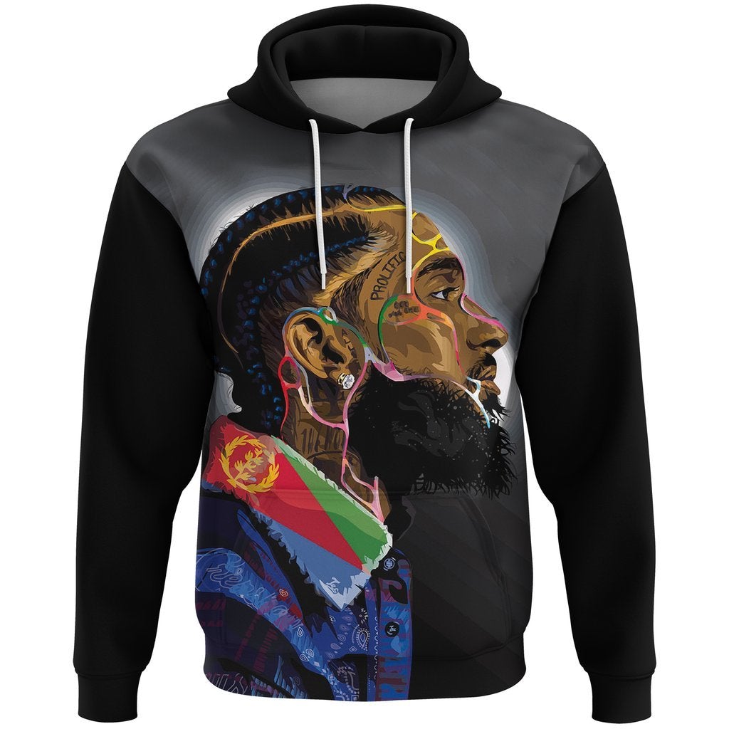 Eritrea Hoodie Nipsey Hussle 1 - Wonder Print Shop