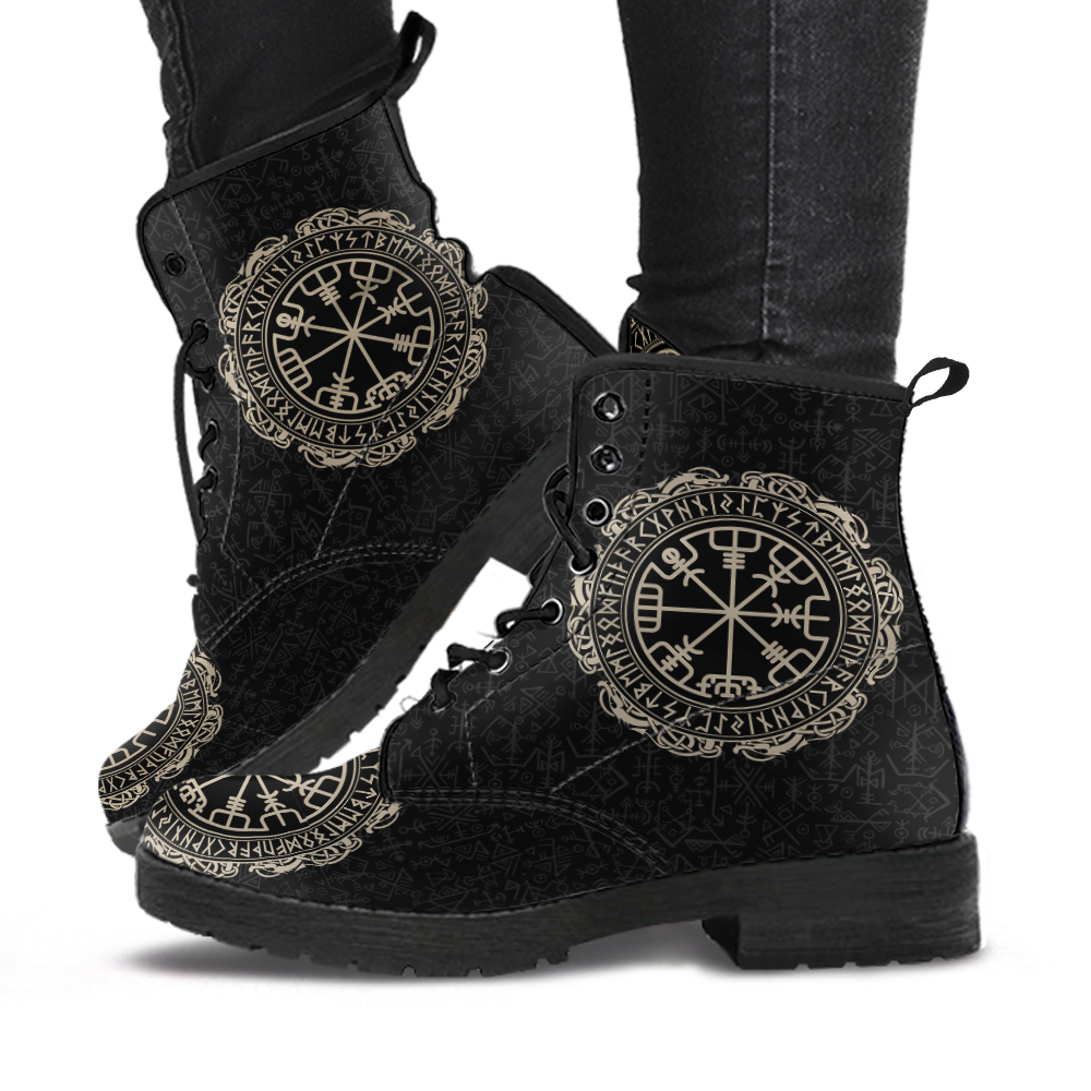viking-mens-leather-boots-vegvisir-symbol-rune-circle-with-futhark