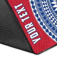 (Custom Personalised) Tuamasaga Samoa Area Rug Polynesian Pattern LT13 - Wonder Print Shop