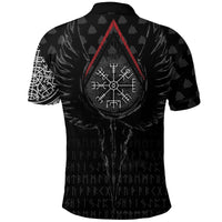 Viking Polo Shirt Old Norse Odin Tattoo RLT12 - Wonder Print Shop