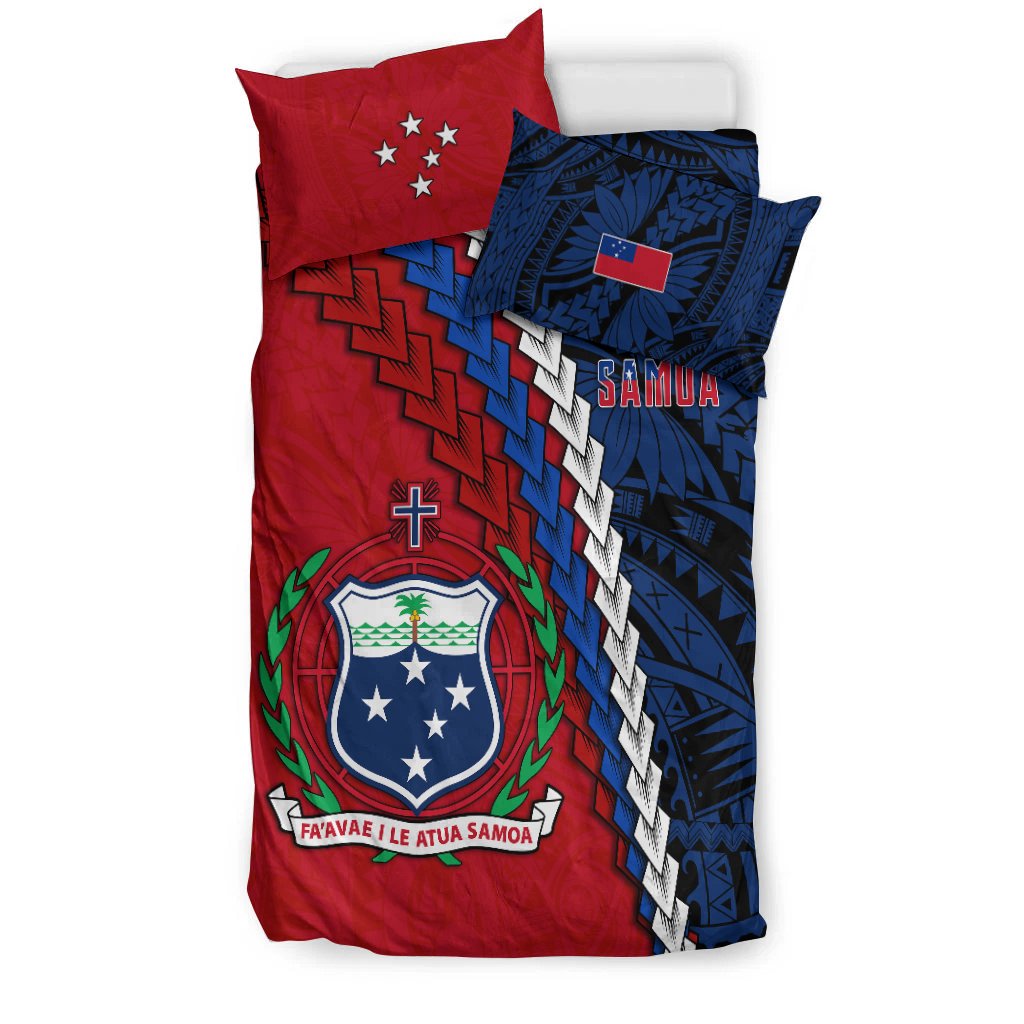 Samoa Polynesian Bedding Set Quotes LT13 - Wonder Print Shop