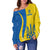 Ukraine Off Shoulder Sweater Always Proud Ukraine LT13 - Wonder Print Shop