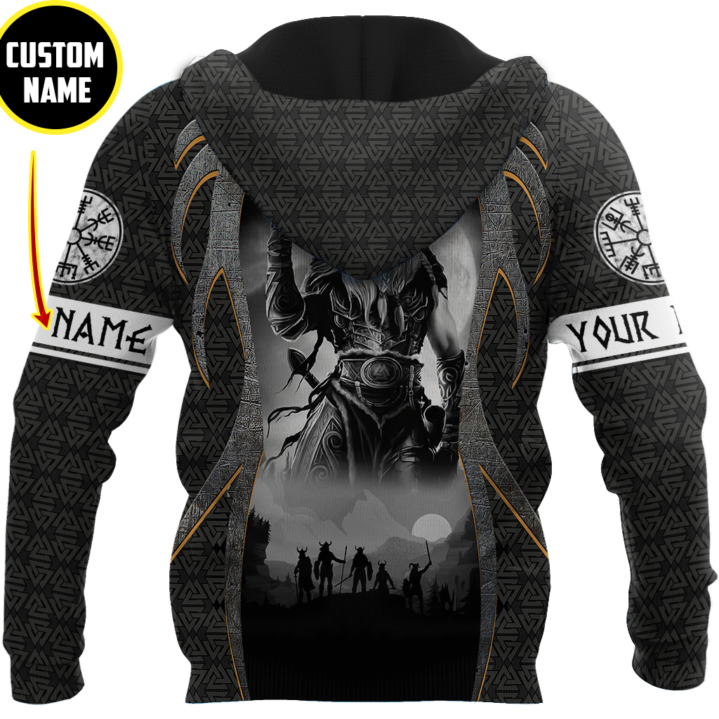 Custom Viking Clothing Personalized Premium Viking 3D Hoodie RLT12 - Wonder Print Shop