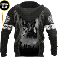 Custom Viking Clothing Personalized Premium Viking 3D Hoodie RLT12 - Wonder Print Shop