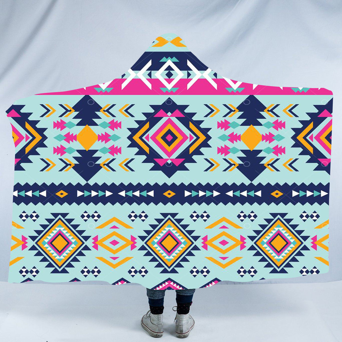 pattern-native-american-design-hooded-blanket