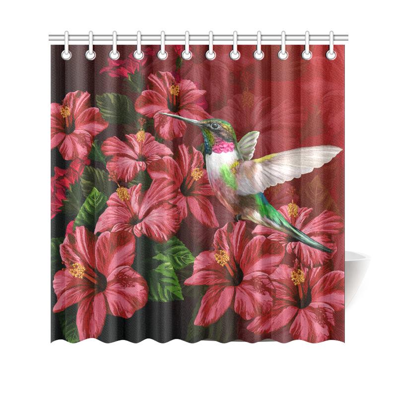 hawaii-red-hibiscus-humming-bird-shower-curtain