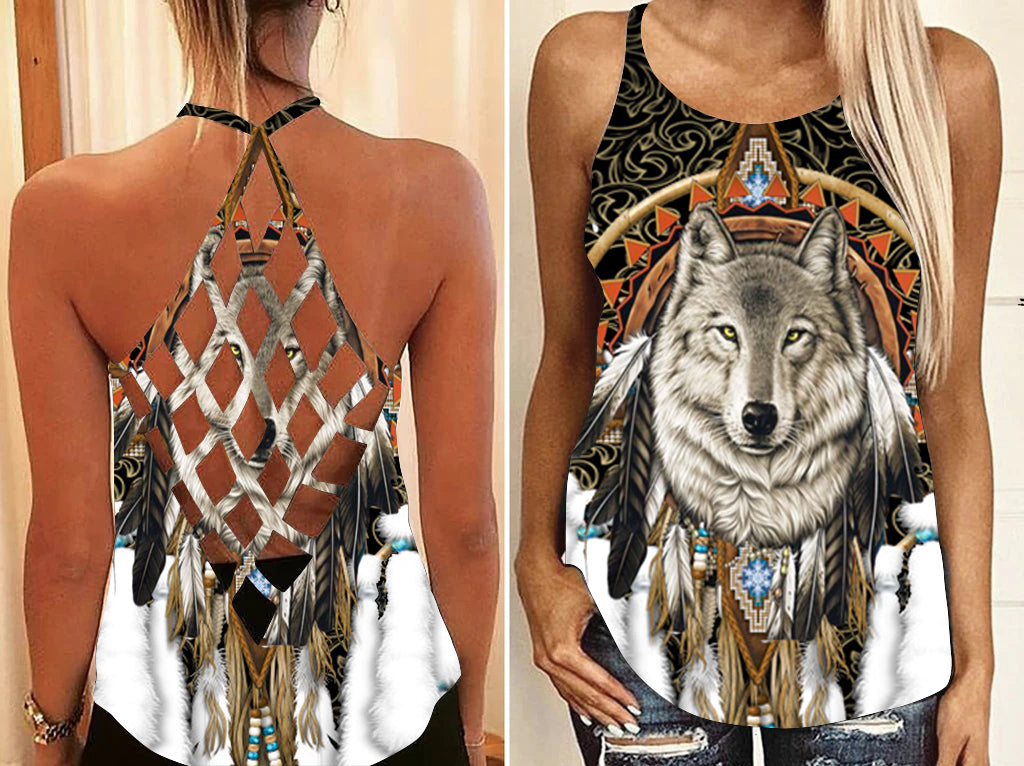 wolf-dreamcatcher-feather-native-american-criss-cross