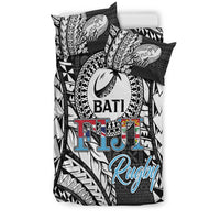 Fiji Rugby Bati Tapa Pattern Bedding Set - LT2 - Wonder Print Shop
