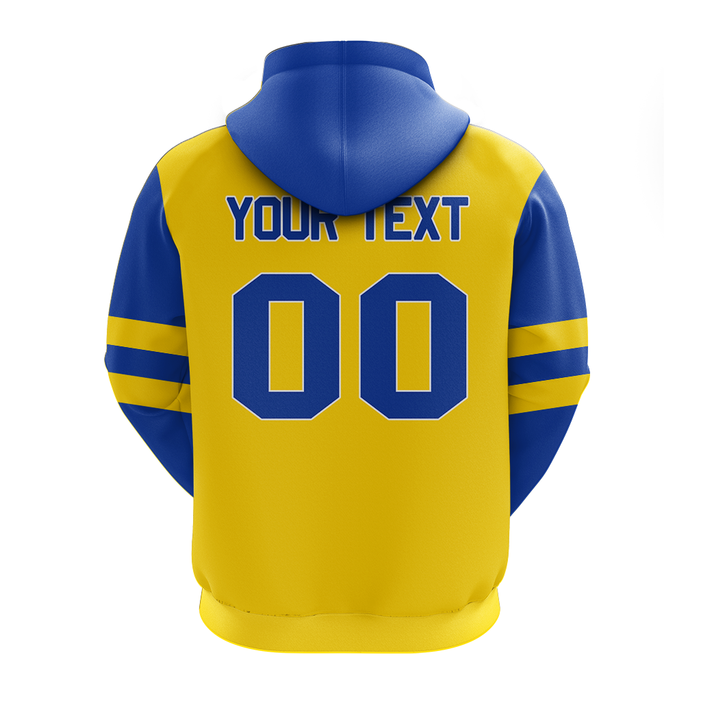 Custom Sweden Hockey Pride Hoodie LT12 - Wonder Print Shop