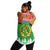 (Custom Personalised) Eritrea Women Racerback Tank Merry Christmas Mix African Pattern LT13 - Wonder Print Shop