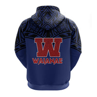 Waianae High School Pride Zip Hoodie LT12 - Wonder Print Shop