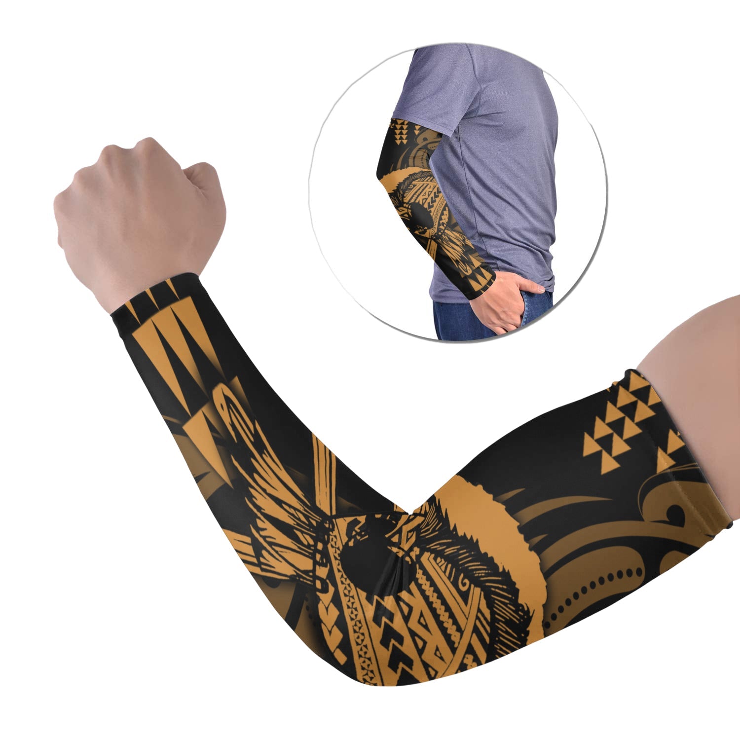 hawaii-polynesian-warrior-kakau-arm-sleeve-43-set-of-two-gold-lt6