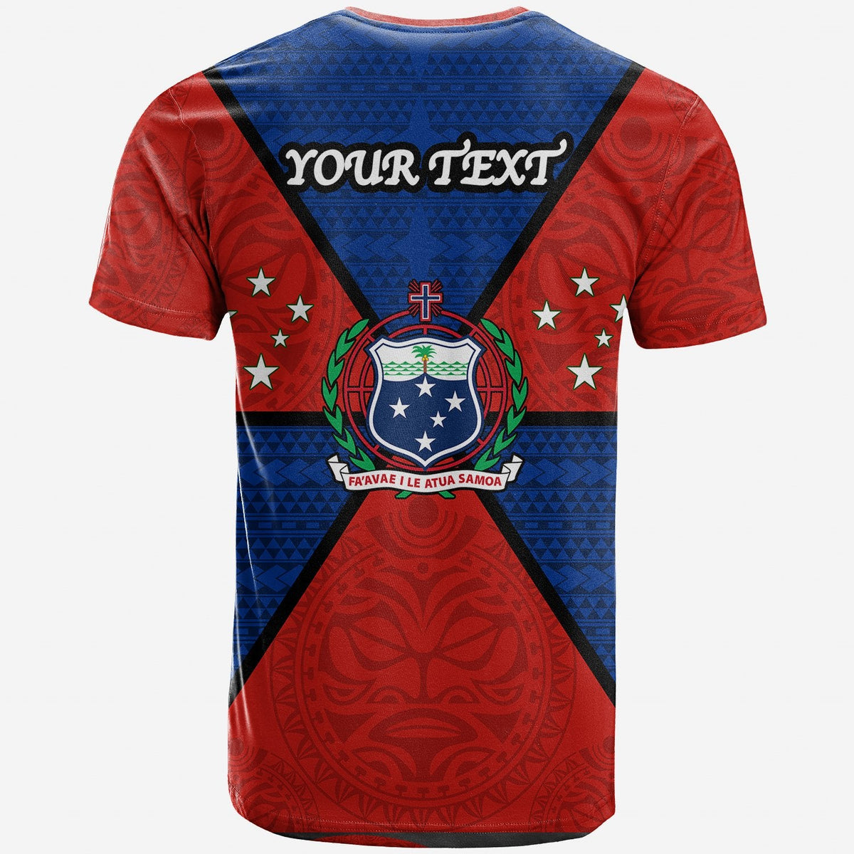 Custom Samoa T Shirt Maori Polynesian LT20 - Wonder Print Shop