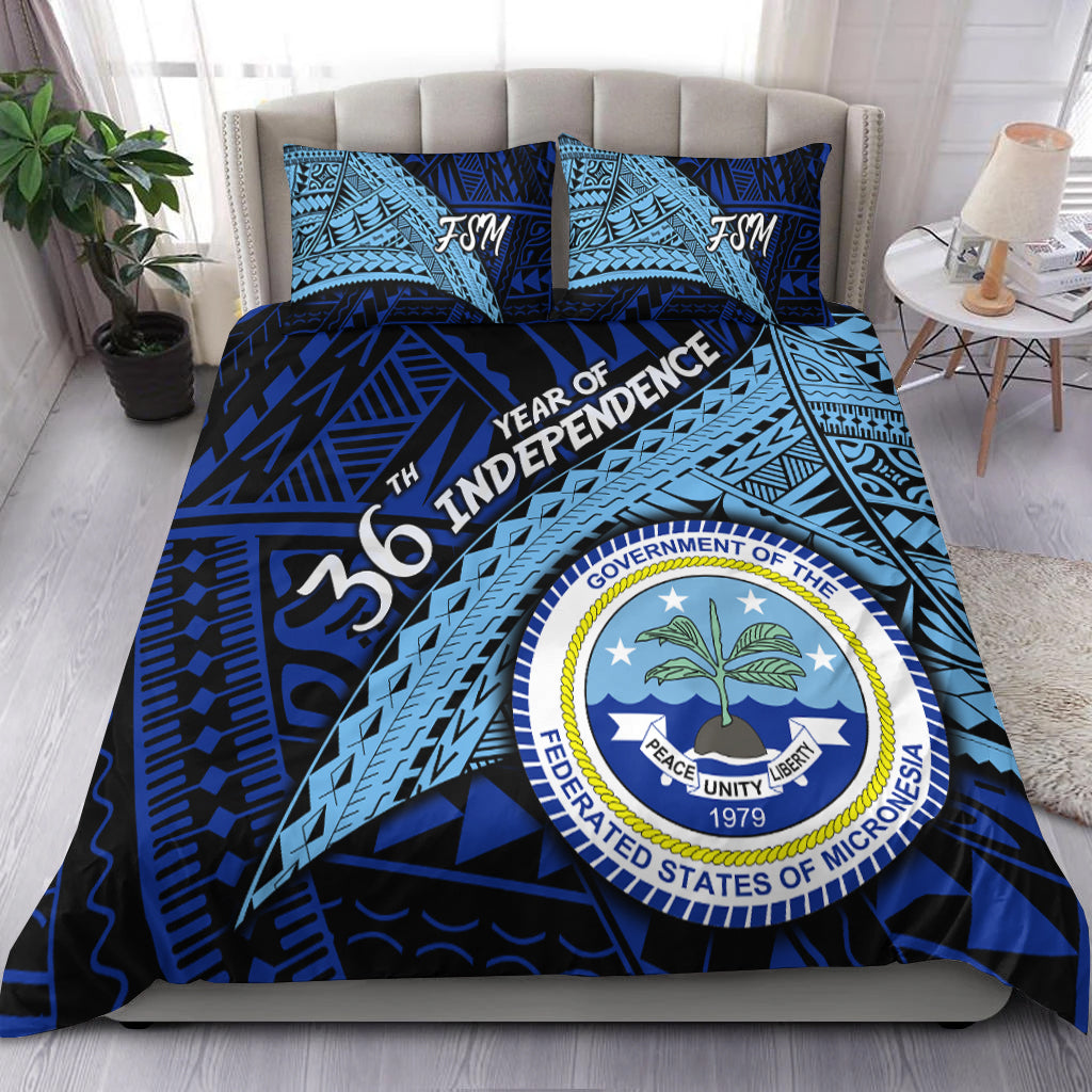 FSM 36th Year Of Independence Bedding Set LT2 - Wonder Print Shop