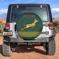 Custom Personalised South Africa Protea Spare Tire Cover Rugby Go Springboks Ver.01 LT13 - Wonder Print Shop