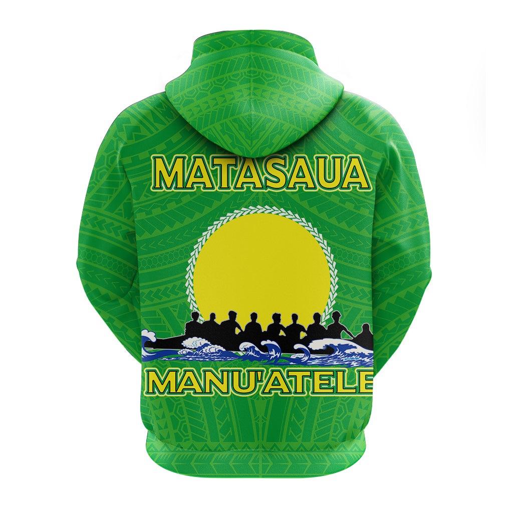American Samoa Hoodie Matasaua Manua Pride LT12 - Wonder Print Shop