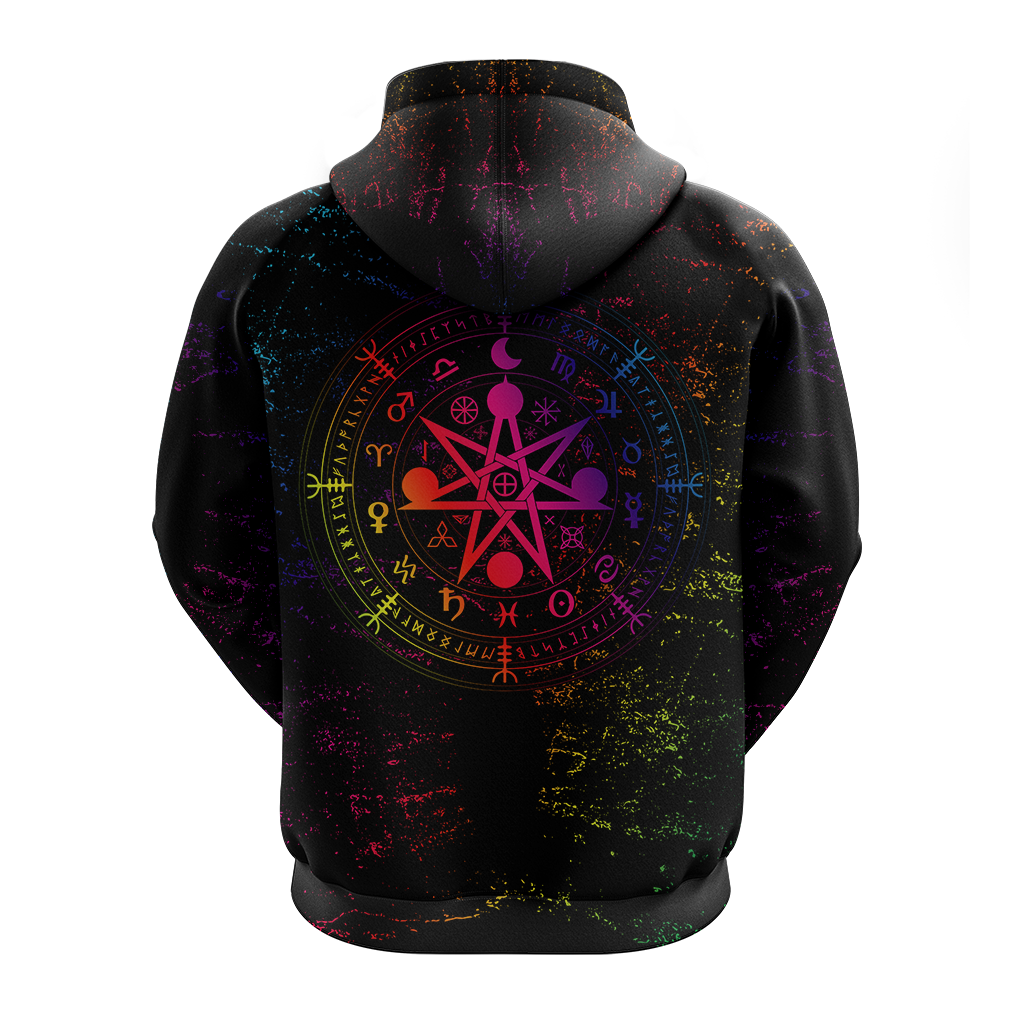 Mystic Wicca Hoodie LT12 - Wonder Print Shop