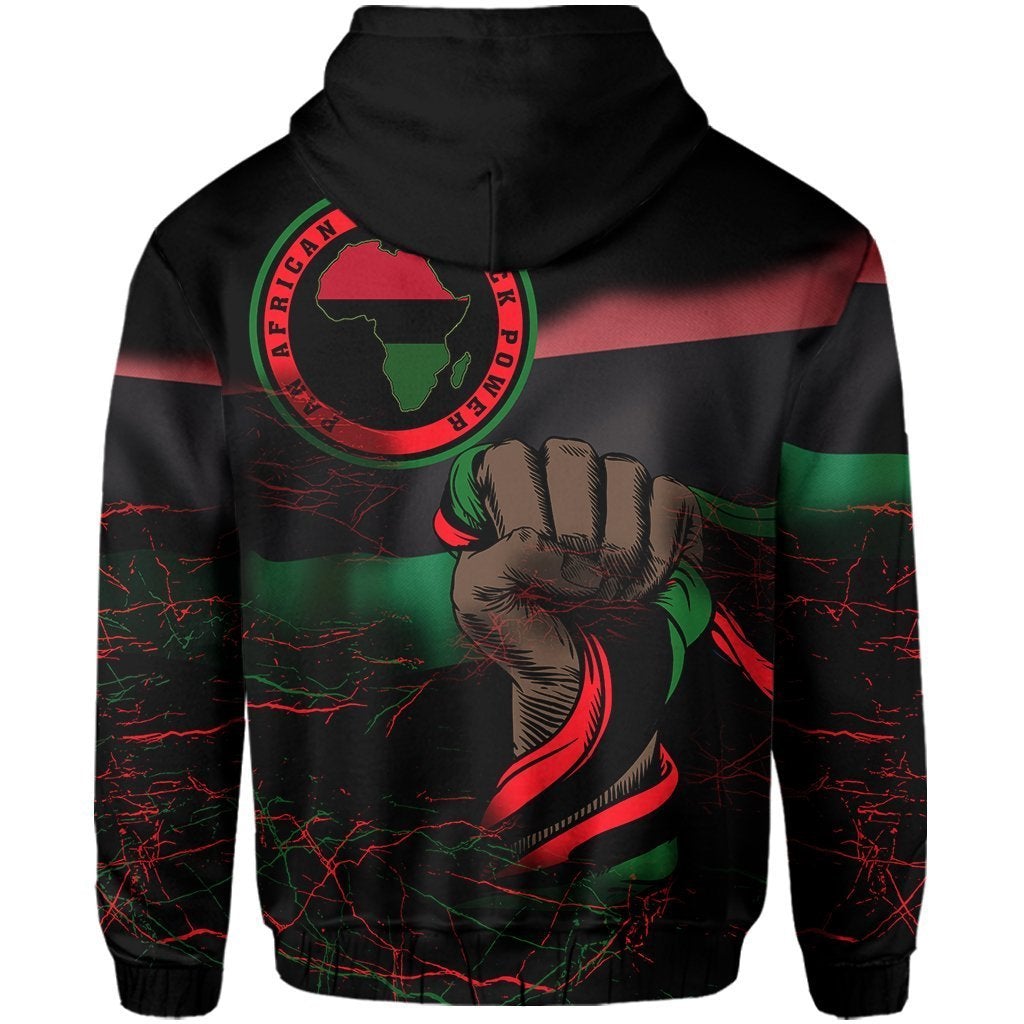 African Hoodie Pan Africanism And Black Power Pullover - Wonder Print Shop