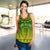 Cook Islands Turtle With Tribal Women Tank Top LT12 - Wonder Print Shop
