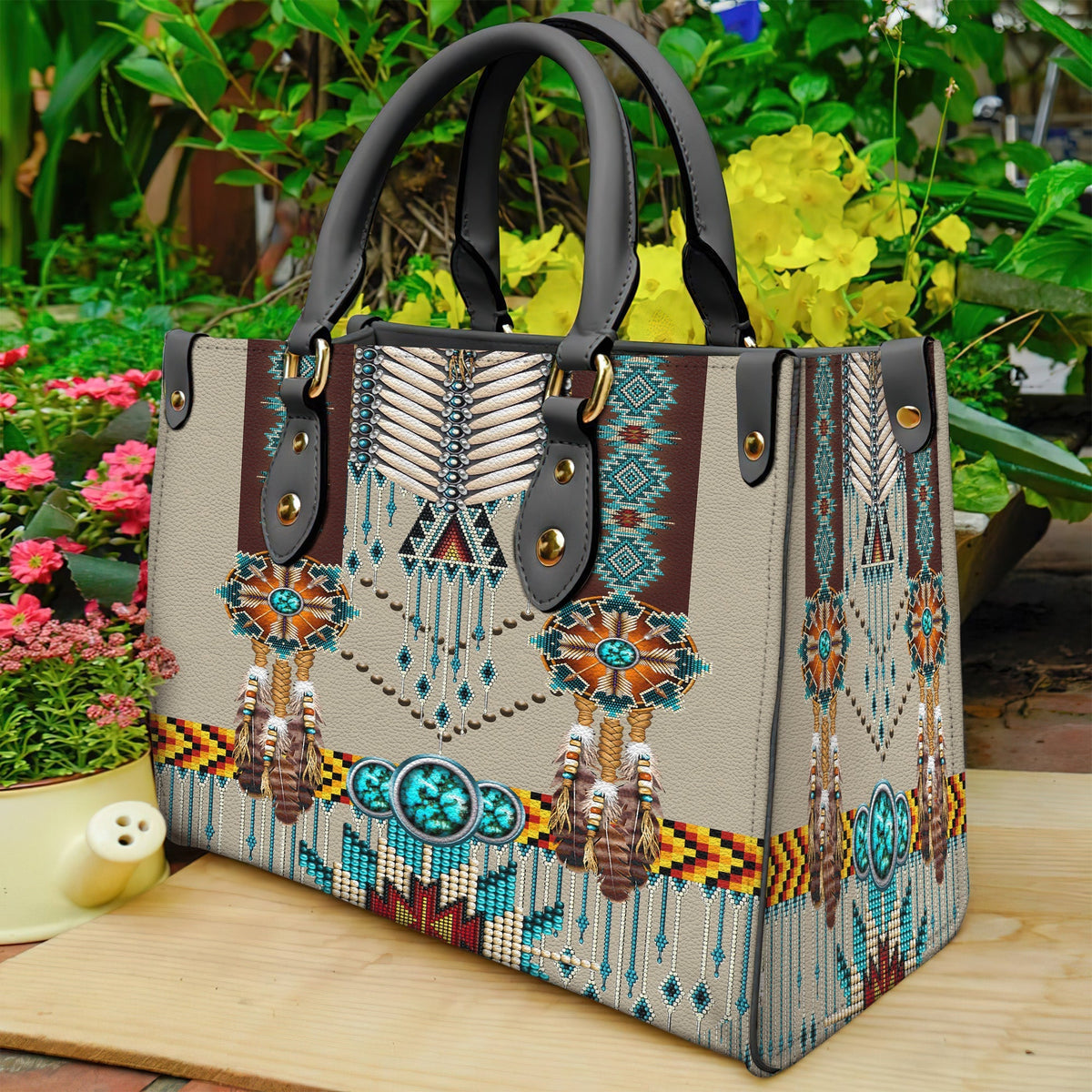 native-american-turquoise-blue-pattern-breastplate-leather-bag