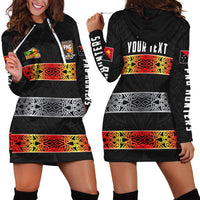 (Custom Personalised) The Hunters PNG Hoodie Dress Papua New Guinea Hunters Rugby LT13 - Wonder Print Shop
