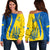 Ukraine Off Shoulder Sweater Always Proud Ukraine LT13 - Wonder Print Shop