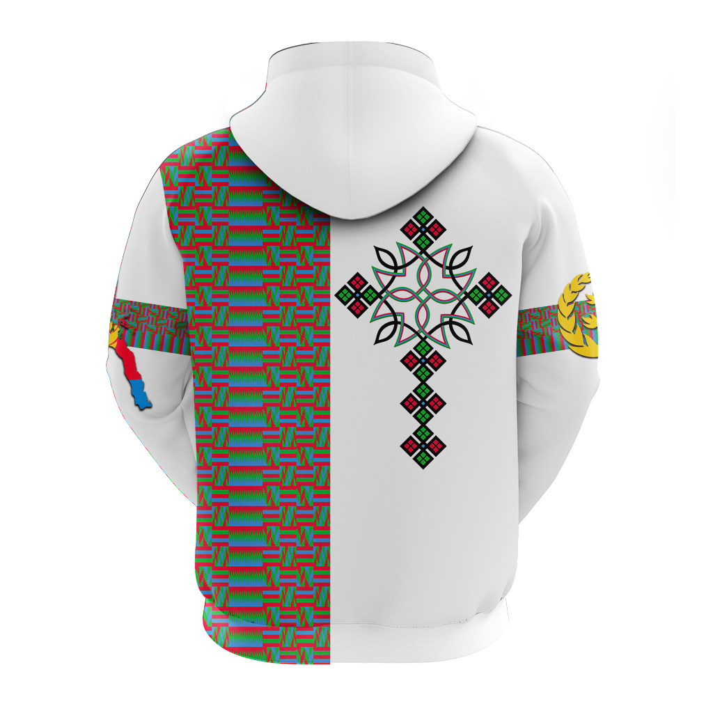 Eritrea Art Cross Hoodie LT12 - Wonder Print Shop