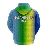 Vanuatu Malampa Fiji Day Zip Up Hoodie Flag Version LT12 - Wonder Print Shop