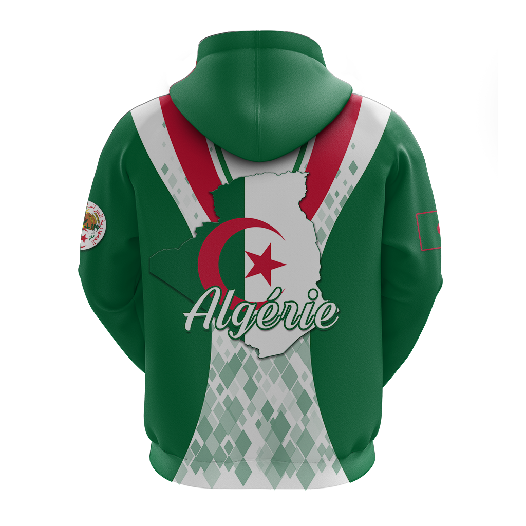 Algeria Independence Day 5 Juillet 1962 2022 Hoodie LT12 - Wonder Print Shop