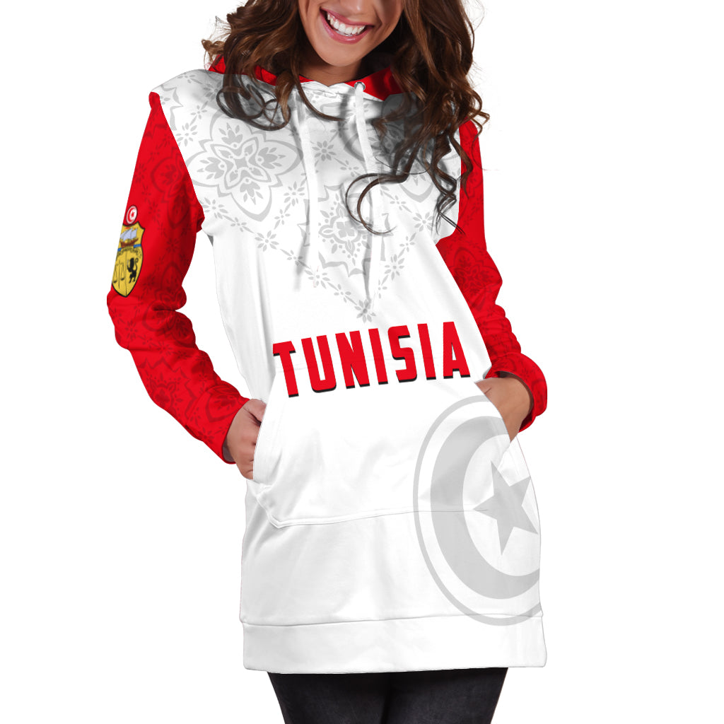 Tunisia Hoodie Dress Tunisian Patterns Sporty Style LT13 - Wonder Print Shop