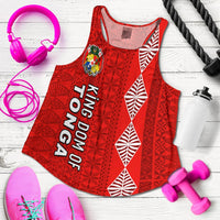Kingdom of Tonga Women Racerback Tank 2021 Tonga National Day LT13 - Wonder Print Shop