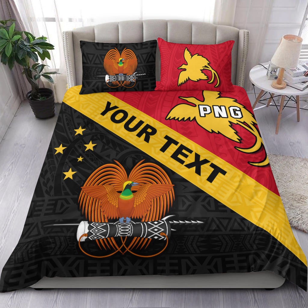 (Custom Personalised) Papua New Guinea Rugby Bedding Set The Kumuls PNG LT13 - Wonder Print Shop