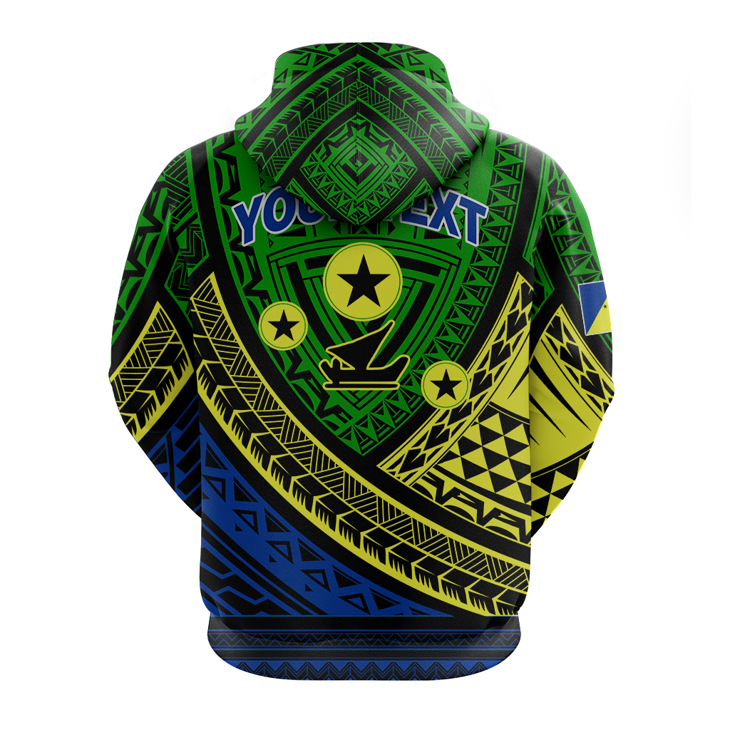 Custom Personalised Malampa Province Vanuatu Tribal Pattern Hoodie LT12 - Wonder Print Shop