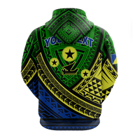 Custom Personalised Malampa Province Vanuatu Tribal Pattern Hoodie LT12 - Wonder Print Shop
