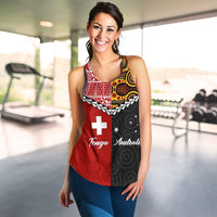 Tonga Combine Australia Aboriginal Heritage Women Tank Top LT12 - Wonder Print Shop