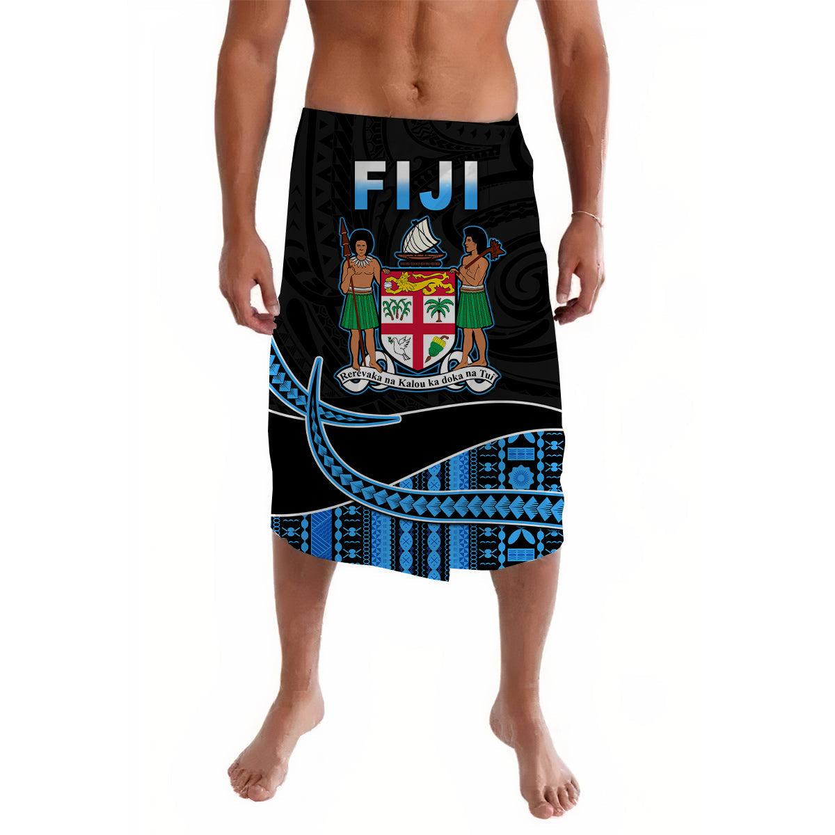 Fiji Polynesian Lavalava Featured Fijian Lovers LT13 - Wonder Print Shop