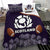 Scotland Rugby Union Bedding Set Thistle Flower Purple Original LT20 - Wonder Print Shop