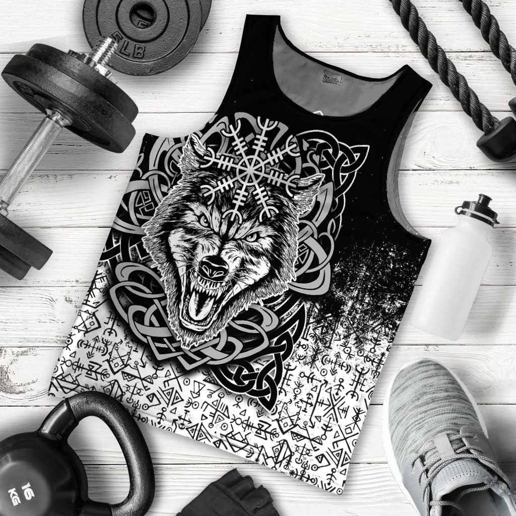 viking-wolf-with-vegvisir-art-men-tank-top
