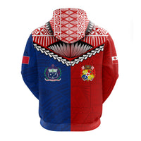 Tonga Combine Samoa Pride Hoodie LT12 - Wonder Print Shop