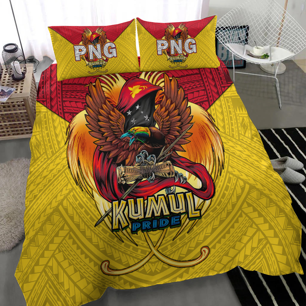 Papua New Guinea Rugby Kumul Pride Bedding Set LT2 - Wonder Print Shop