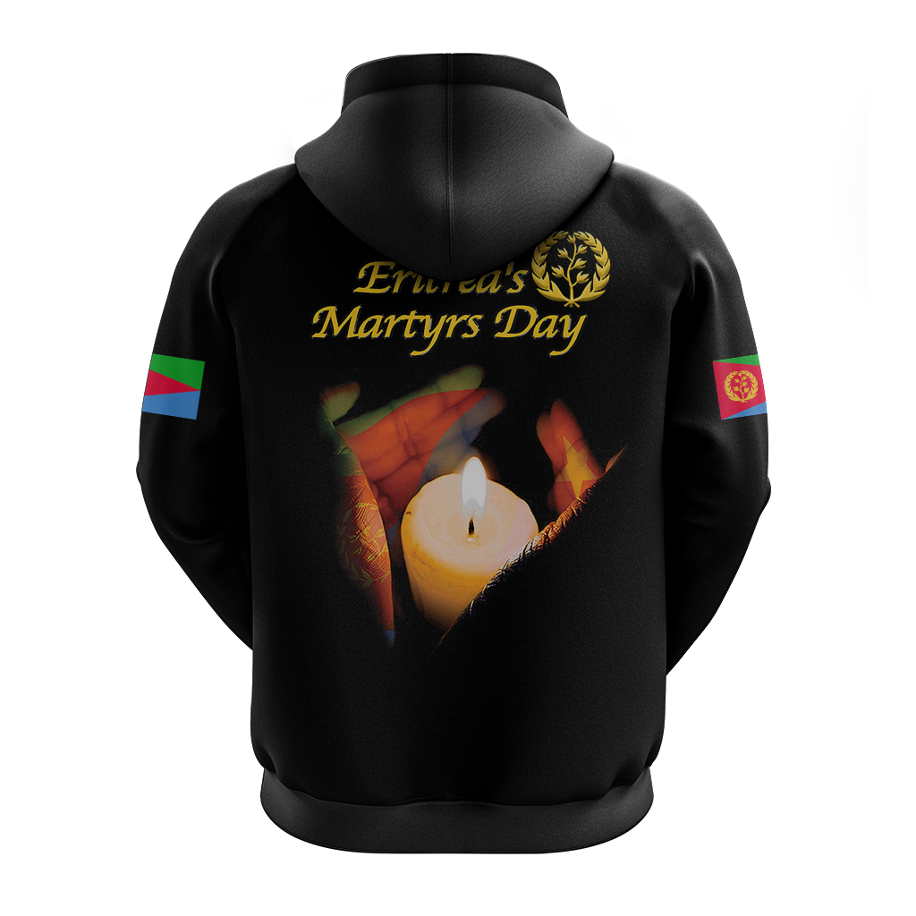Eritrea Martyrs Day Candle Vigil Hoodie LT12 - Wonder Print Shop