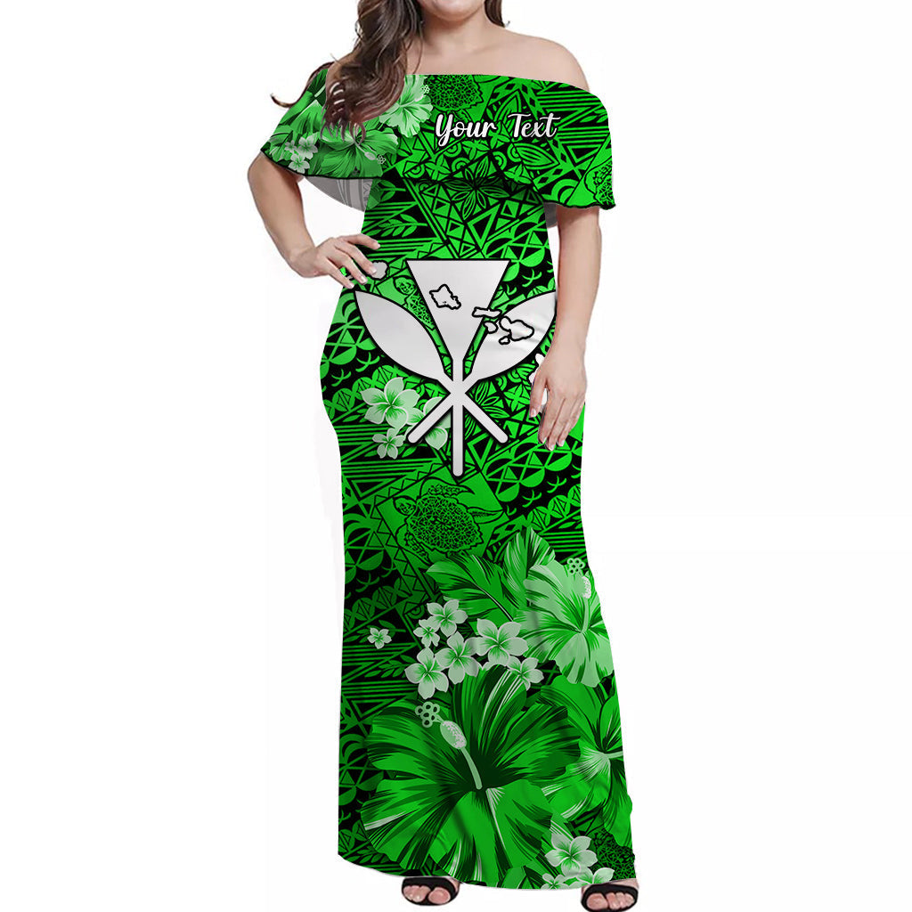 custom-personalised-hawaii-off-shoulder-long-dress-map-and-turtle-green-flowers