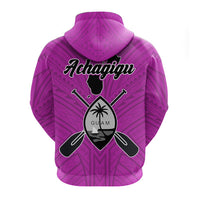 Achagigu Guam Canoe Club Zip Up Hoodie LT12 - Wonder Print Shop