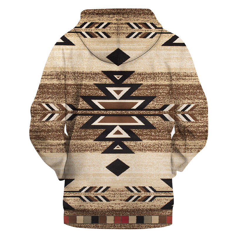 Brown Arrow Native American 3D Hoodie LT10 - Wonder Print Shop