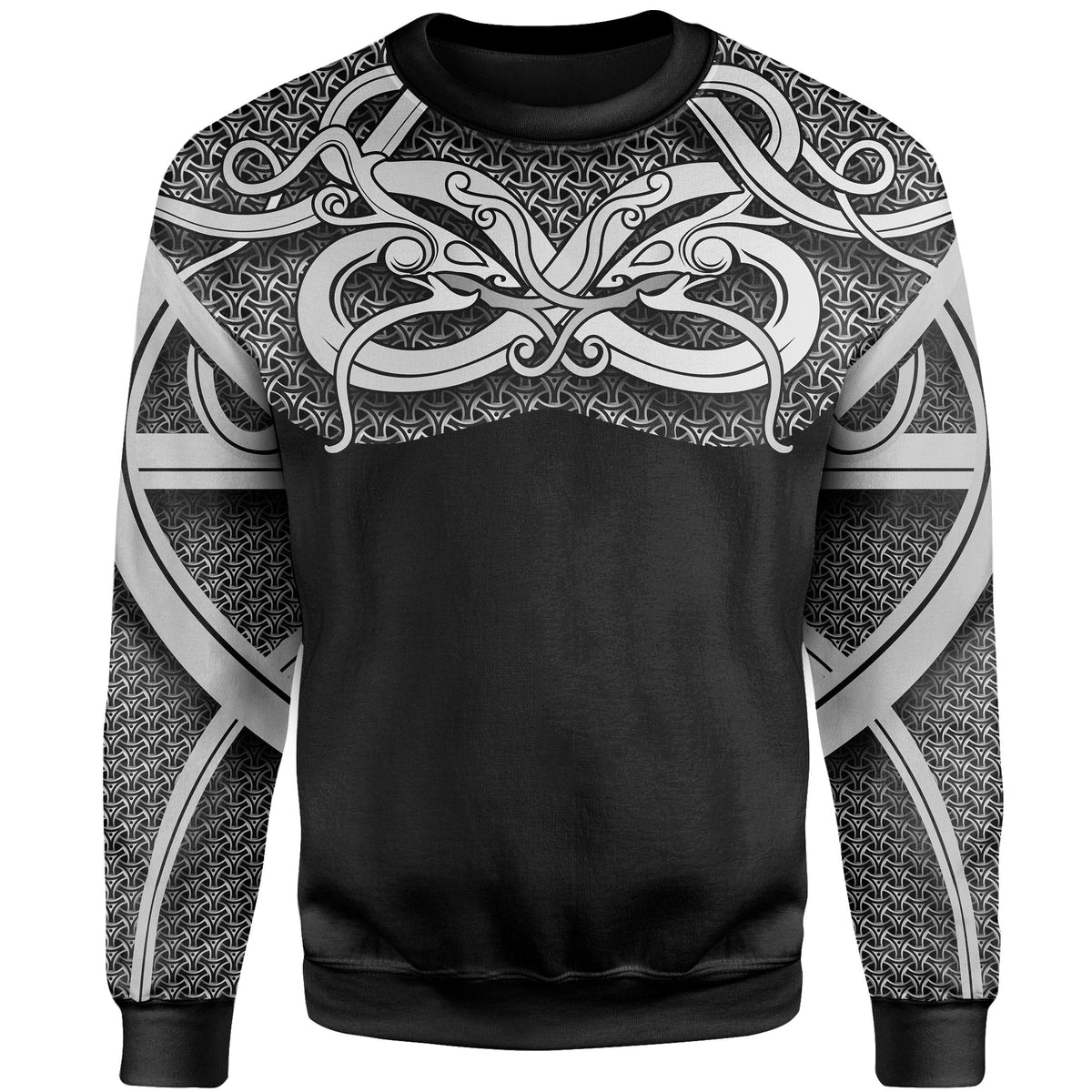 Viking Sweatshirt - Best Viking Tattoo RLT12 - Wonder Print Shop