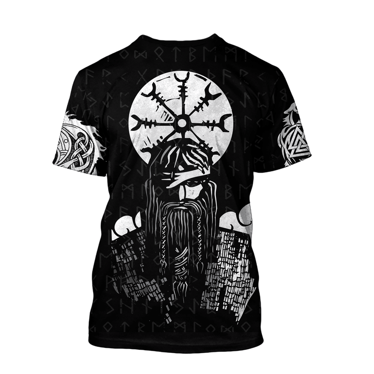 Viking Clothing Viking Warrior T Shirt RLT12 - Wonder Print Shop