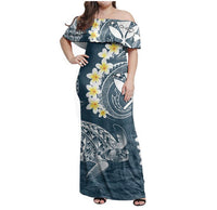 Polynesian Hawaiian Kanaka Maoli Matching Hawaiian Shirt And Dress No.5 LT6 - Wonder Print Shop