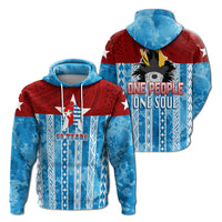 West Papua 60 Years OPM Morning Star with Polynesian Pattern Hoodie - Wonder Print Shop