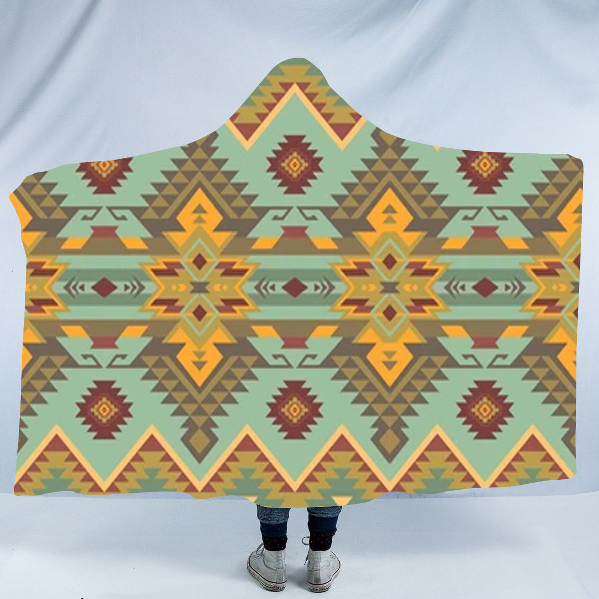 pattern-native-american-design-hooded-blanket